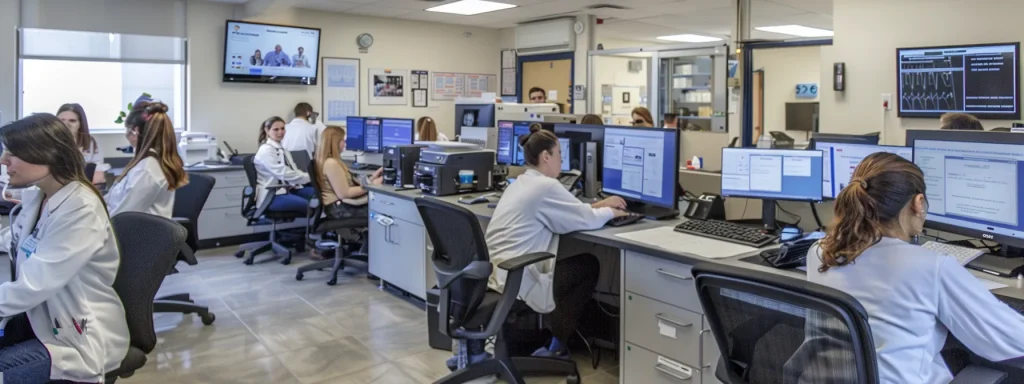 a a busy medical office with 3a4851cd 52ca 4f96 b877 42ffdb542716