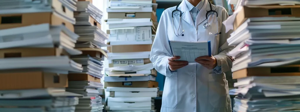 a a doctor reviewing a detailed b4667084 cc1c 49ef 8a52 dd5780ae4198