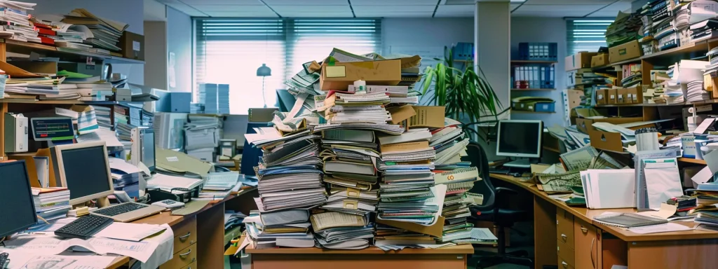 a a medical billing office cluttered baf4bdec 042e 4fac 82bd d468602d6ce1