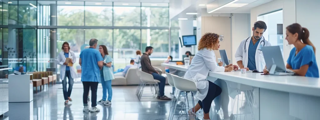 a a modern medical office buzzing 00f542d7 2a79 4832 9bd1 4e5dd93df378