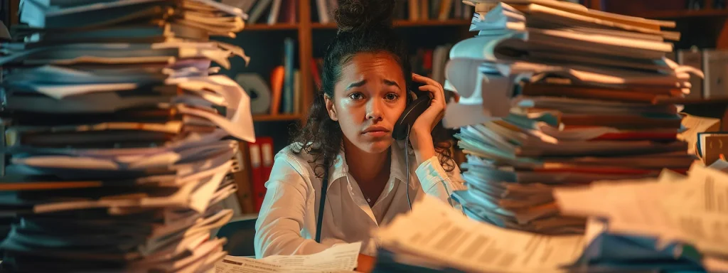 a a person surrounded by stacks 6367a331 ac4f 4b32 8f03 410798da133e