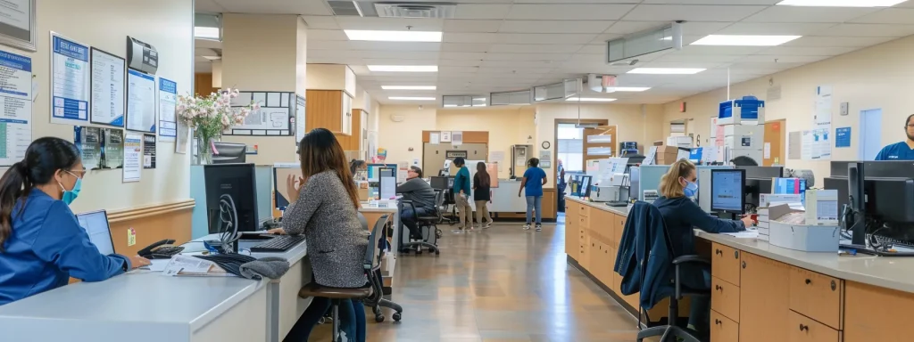 a medical billing office bustling with 2983234d e427 4546 b403 08ee90ce5819