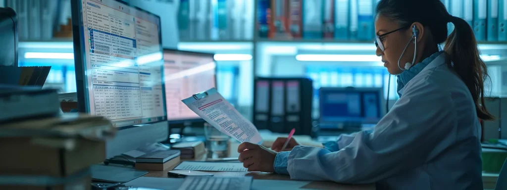 a medical office staff member meticulo 3be28c3c 3f33 465a 9c19 241c9cc0ef5f