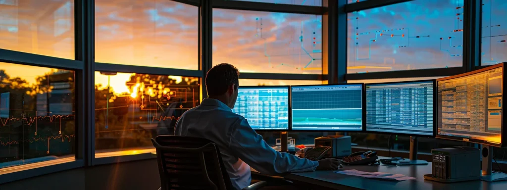 a focused orthopedic billing consultant studies complex coding charts illuminated by soft, natural light in a sleek, modern office, emphasizing the critical importance of accuracy in healthcare reimbursement.