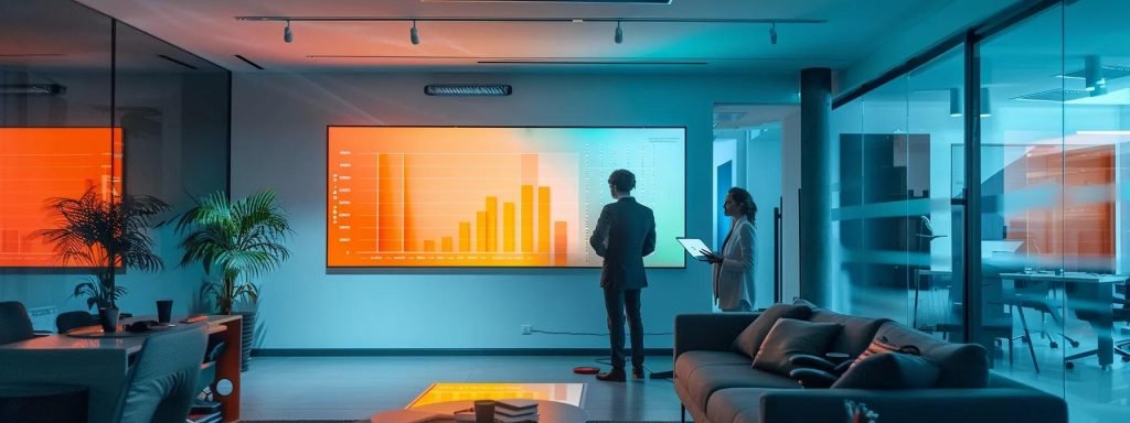 an organized office workspace, featuring a focused medical coder analyzing patient records and coding data on a sleek desktop computer, illuminated by soft artificial lighting, emphasizing precision and attention to detail in the healthcare industry.